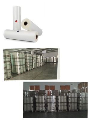 2000m/roll Film di laminazione PET traslucido per imballaggi di lusso