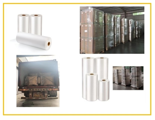 25mic Bopp film di laminazione termico brillante Prevenzione impronte digitali