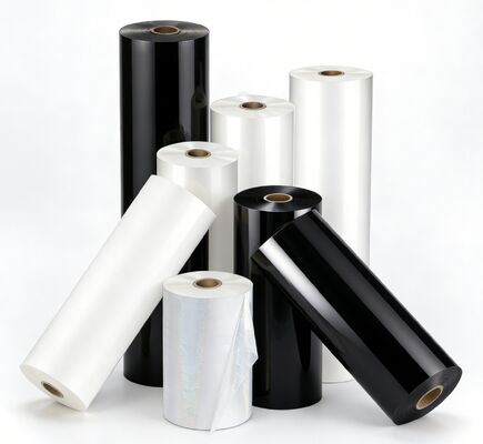 Pellicola di laminazione glitter di texture di pelle con adesivo EVA 100% dalla Corea e spessore di 95-105 micron per imballaggi premium