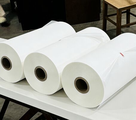 100% EVA dalla Corea Glitter Film di laminazione con texture di pelle e spessore di 95-105 micron per imballaggi durevoli