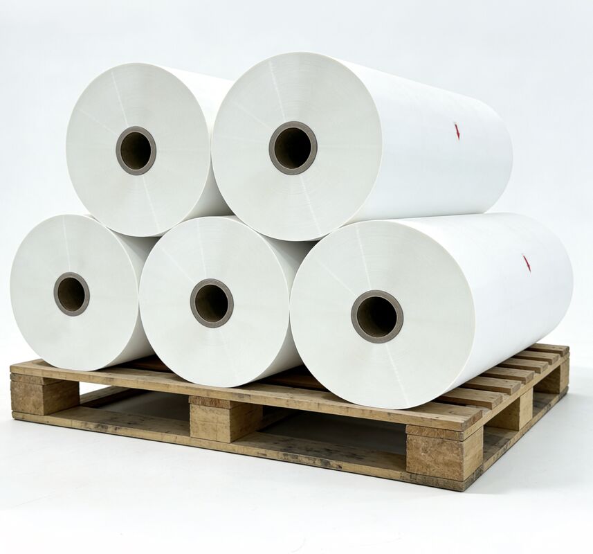 Film di laminazione digitale trasparente con durata di conservazione di 12 mesi e larghezza fino a 2200 mm per la stampa a olio di silicone pesante