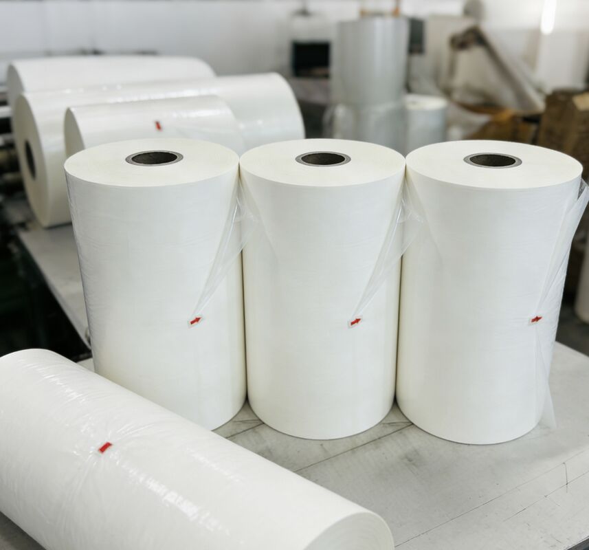 Film adesivo digitale laminante senza solventi con durata di conservazione di 12 mesi e trattamento doppio corona per la protezione dei documenti