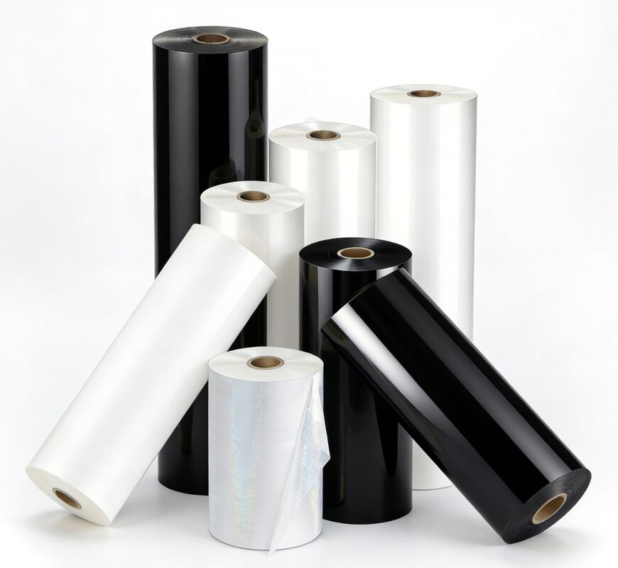 Pellicola di laminazione glitter di texture di pelle con adesivo EVA 100% dalla Corea e spessore di 95-105 micron per imballaggi premium