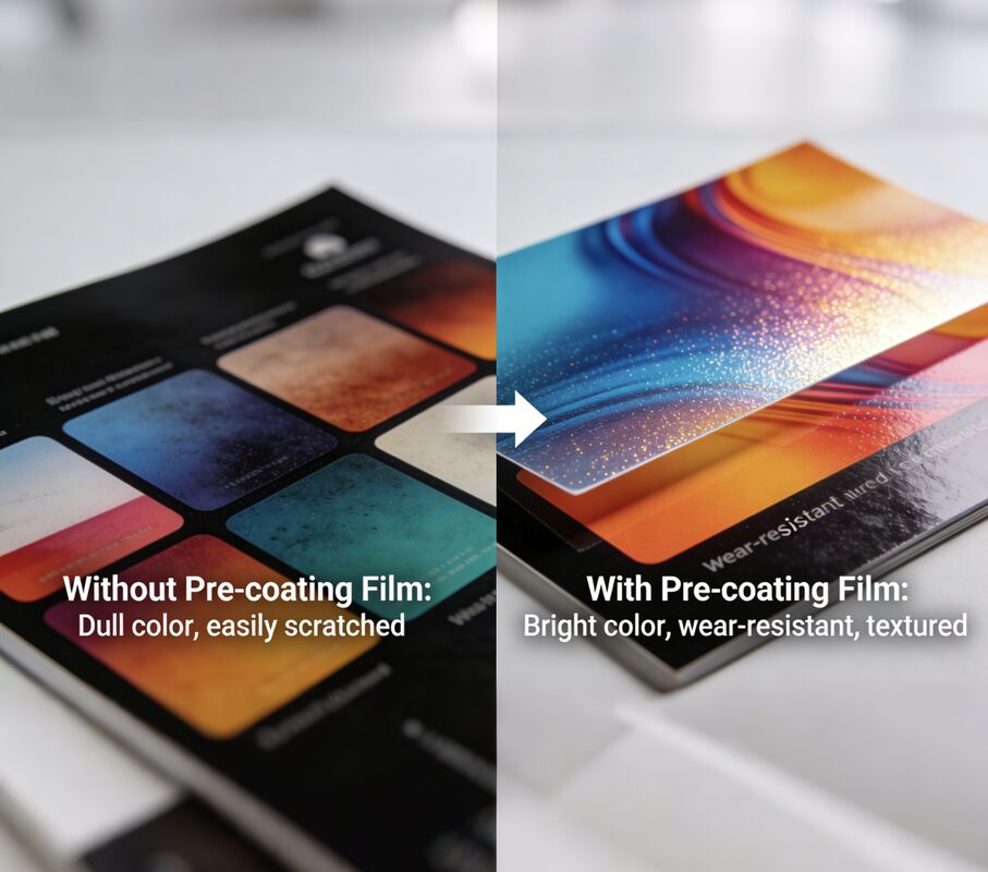 50 MPa di film laminante a resistenza alla trazione con adesivo EVA proveniente dalla Corea e certificazione di qualità alimentare