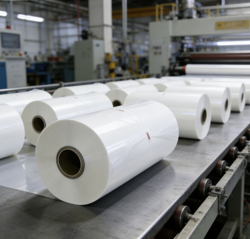 Film di laminazione termica PET a prova di umidità con adesivo attivato dal calore e finitura lucida per imballaggi