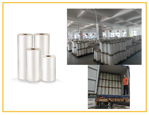 Larghezza termica del film 17mic 2210mm della radura della laminazione BOPP