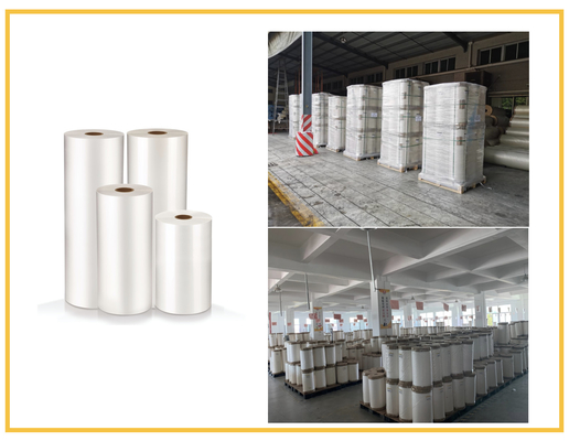 Il centro di carta a 3 pollici Bopp Matt Lamination Film Premium White termico 22mic
