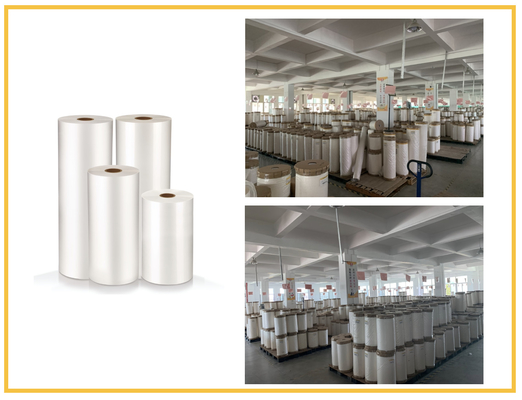 film termico della laminazione di 8mic EVA 12mic BOPP trasparente