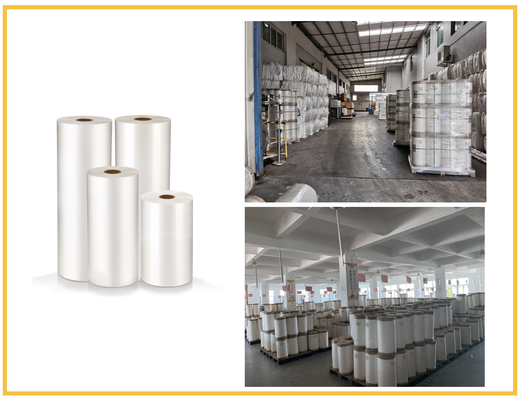 Film plastico bianco super dell'estrusione BOPP del film termico multiplo BOPP della laminazione