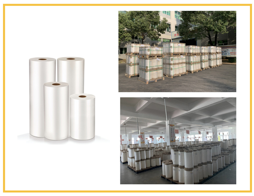 Lato termico caldo Corona Treated High Transparency di 20 Mic Gloss Lamination Film Double