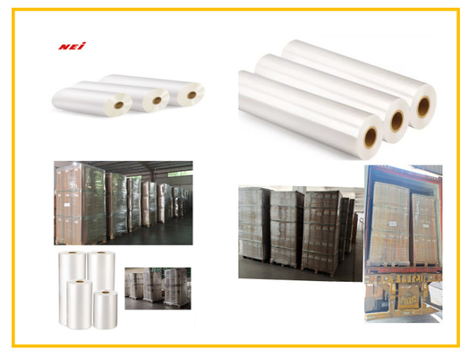 Film di laminazione lucido inodore 20 micron totale 12 micron base 8 micron EVA