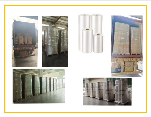 Pellicola di laminazione termica PET lucida e non tossica lunghezza 4000M