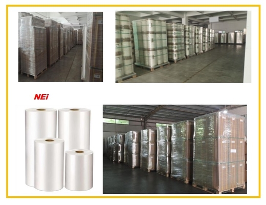 Pellicola di laminazione termica BOPP lucida di 3 pollici