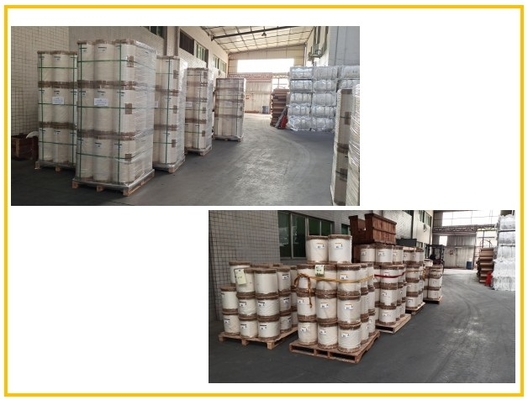 Finitura lucida 17mic BOPP Film di laminazione termica ideale per la laminazione della carta