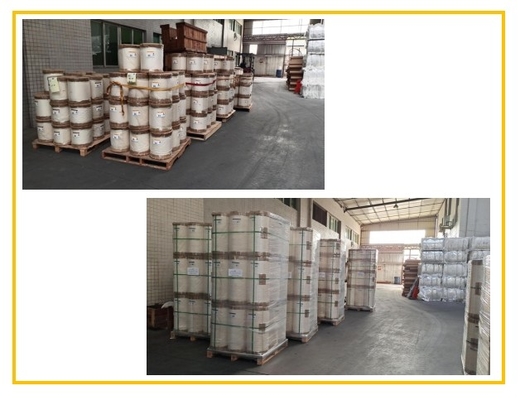 Bopp termico Matt film di laminazione Bianco 22mic