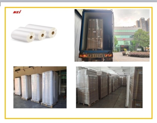 Film di laminazione termica versatile BOPP Bianco perla lucido 10-20Mpa Pressione dei rulli