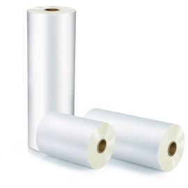 Film termico 22mic bianco della laminazione di Bopp Matt del centro di carta a 3 pollici