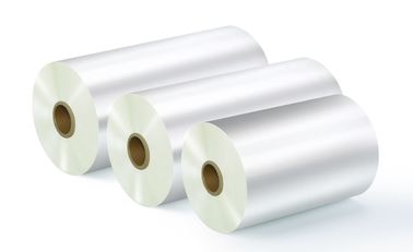 Il film termico della laminazione del bianco perla BOPP con colla/15mic rimuove il rotolo laminato