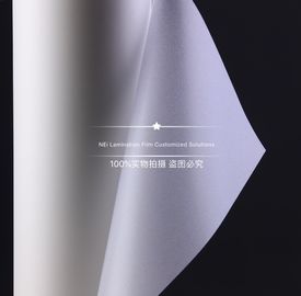 Rotolo termico della laminazione di scintillio brillante di 105 micron per l'imballaggio di lusso