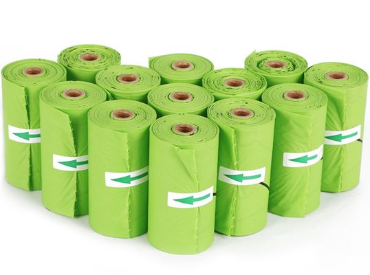 Lo spreco riciclabile biodegradabile dell'animale domestico 15L insacca ASTM la D 6400