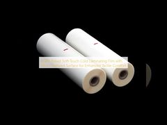 Film di laminazione a freddo soft-touch a base di BOPP con superficie micro-testurizzata per un maggiore comfort tattile
