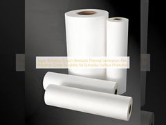 Pellicola di laminazione termica antigraffio ad alta adesione, durata di grado industriale per la protezione quotidiana delle superfici