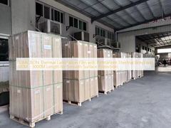 Pellicola di laminazione termica da 30 MICRON con adesione termica permanente e lunghezza da 100M a 3000M per la protezione della superficie liscia