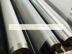 Pellicola di laminazione opaca impermeabile, resistente all'umidità e ai raggi UV con finitura opaca per una protezione completa