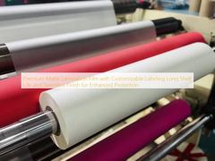 Pellicola di laminazione opaca premium con etichettatura personalizzabile, lunga conservazione e finitura impeccabile per una protezione migliorata