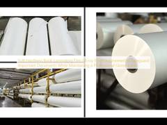 Pellicola per plastificazione libri con durezza morbida, finitura lucida, progettata per proteggere documenti importanti mantenendo un aspetto lucido professionale